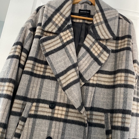 Macy’s Plaid Wool Jacket, Large - Picture 4 of 9